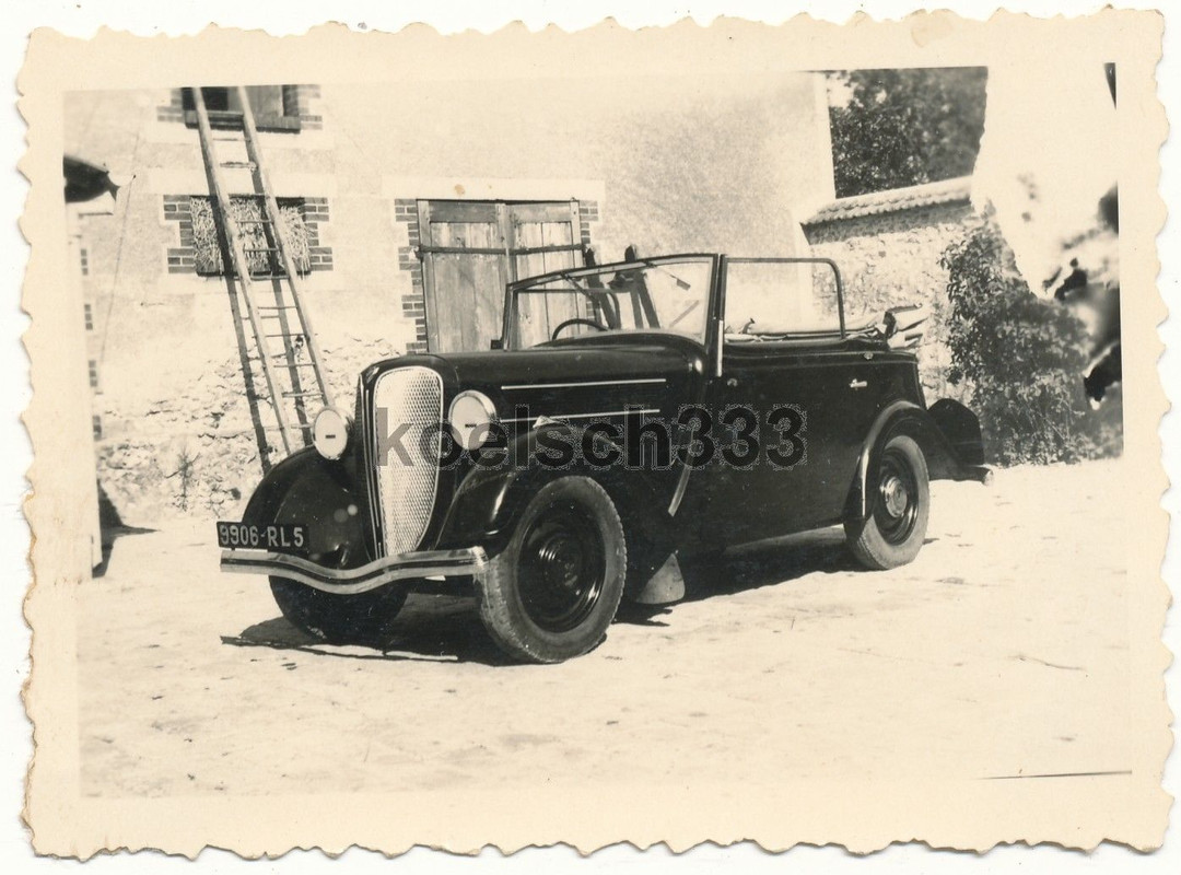 Foto von Wehrmacht requirierter französischer Zi