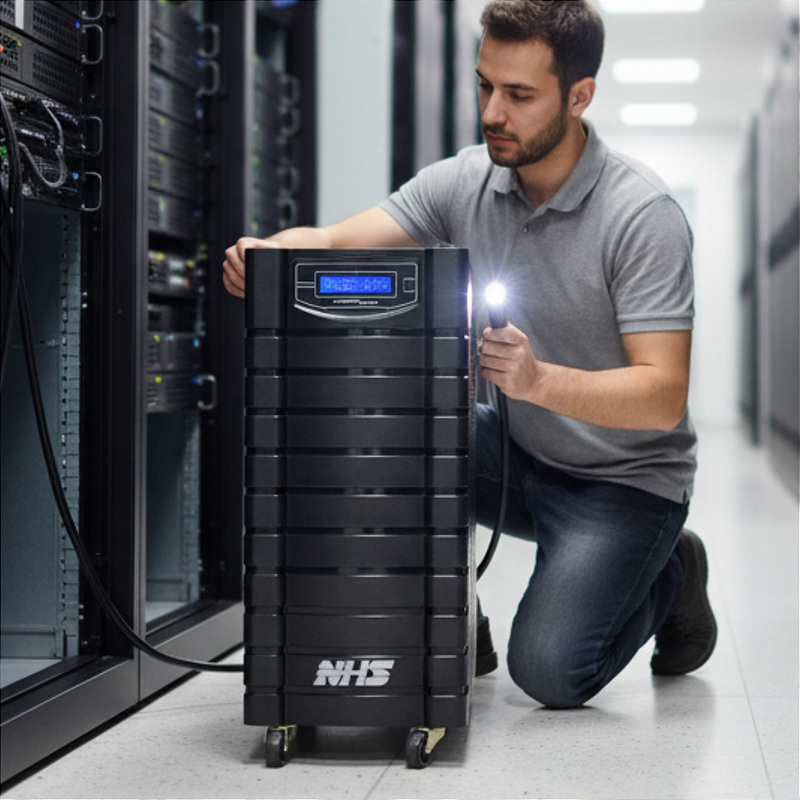 Display LCD do Nobreak NHS Laser Senoidal