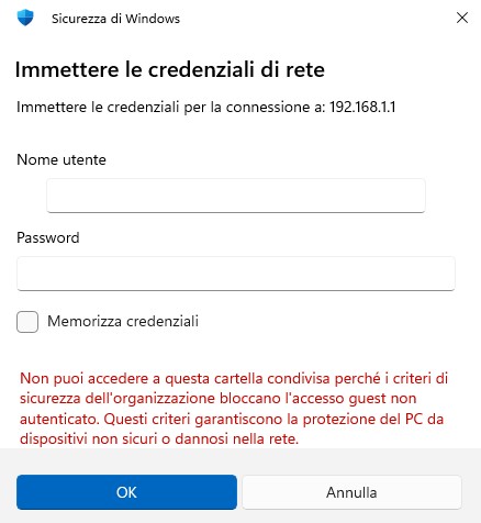 Credenziali