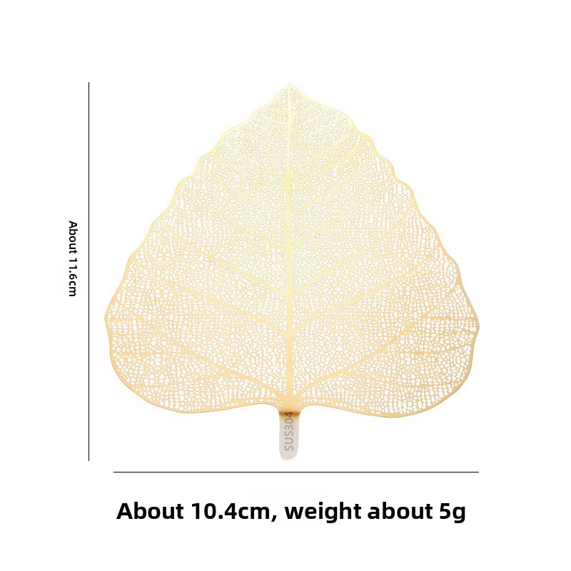 5-PCS Golden 304 Stainless Steel Bodhi Leaf Tea Strainer Creative Fine Mesh Tea Filter Infuser for Loose Leaf Tea global Home Tea Set Accessory