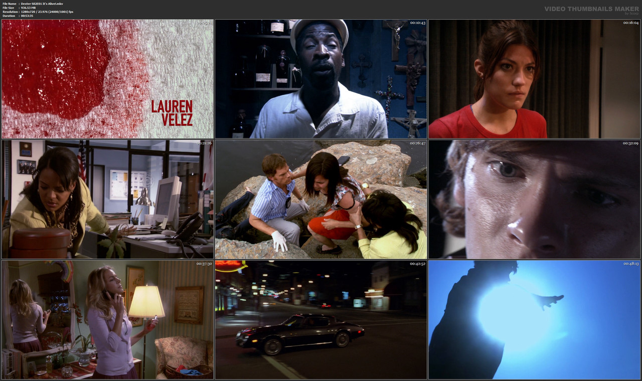 Dexter S02E01 It's Alive!.mkv