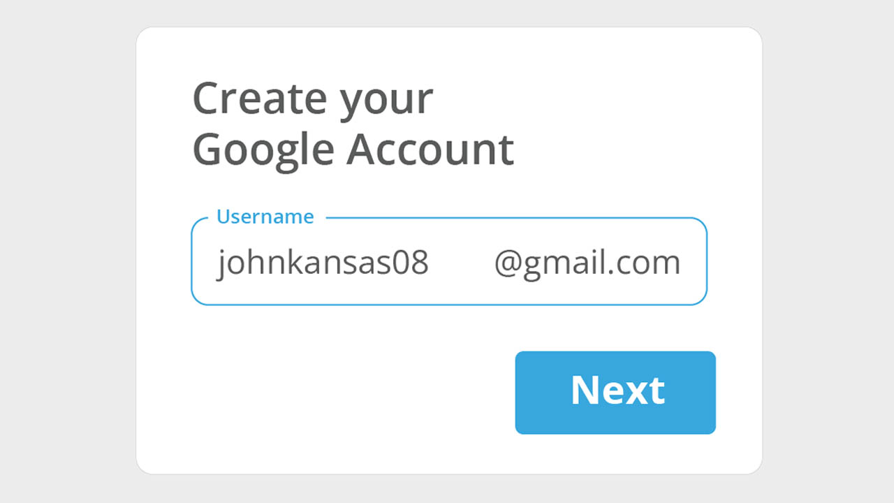 Choose Your Unique Username