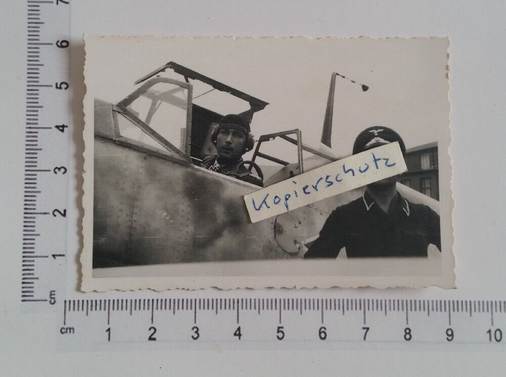 1 x REPRO Mölders in Flugzeug Me 109