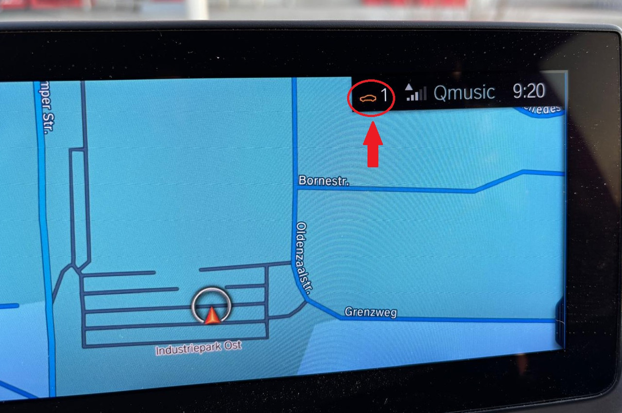 i3 melding op scherm