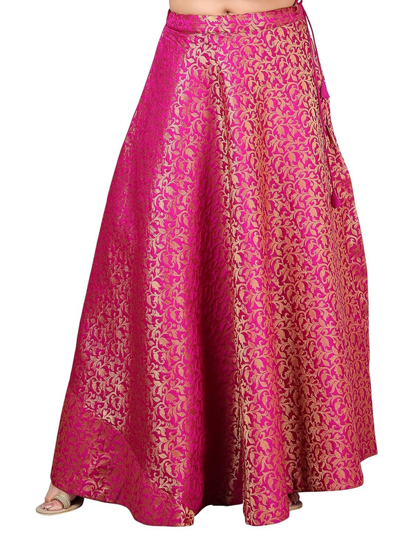 Women's Maxi Skirt Flared Bollywood Lehenga Choli Belly Dancing Skirts Partywear - Picture 36 of 47