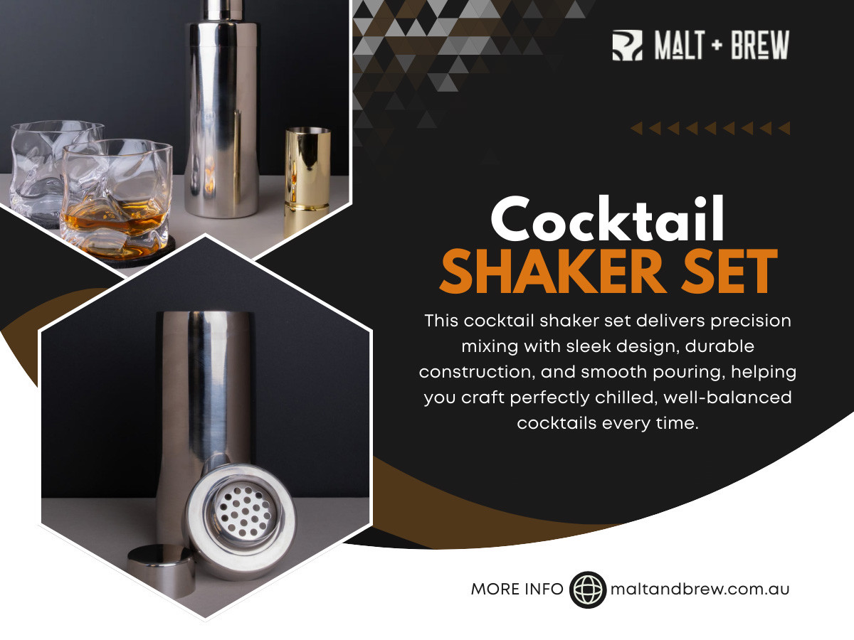 Cocktail Shaker Set