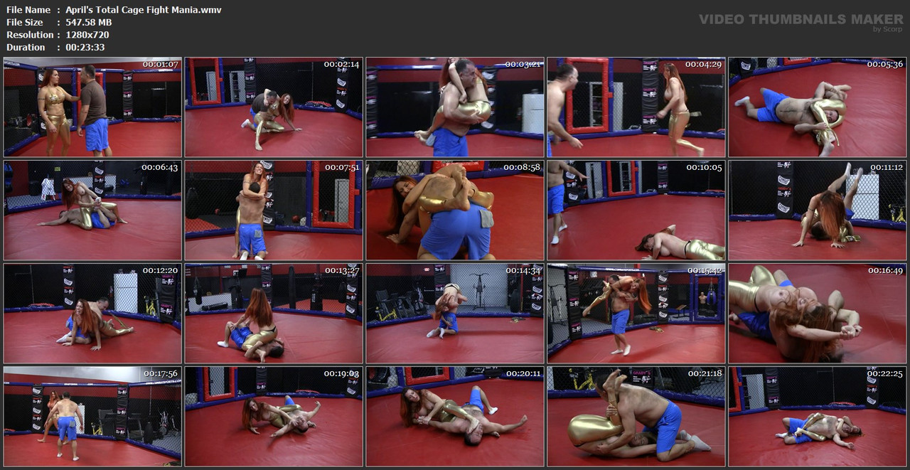 April's Total Cage Fight Mania.wmv
