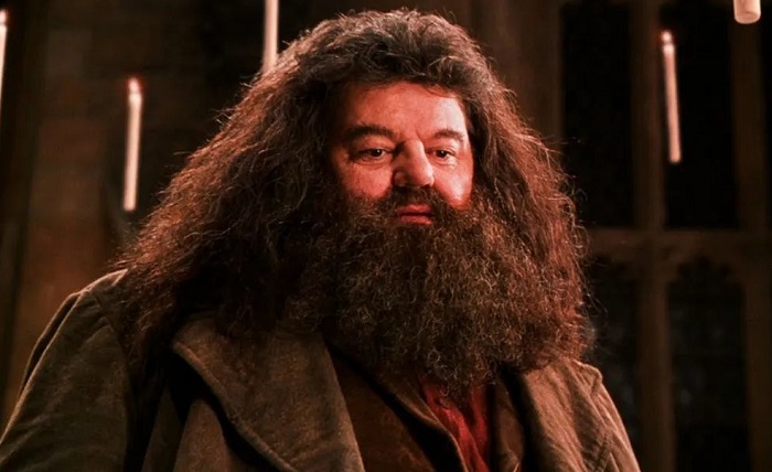Robbie Coltrane, pemeran Hagrid dalam serial Harry Potter.