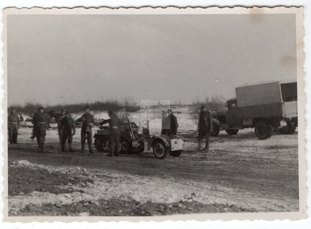 Kettenkrad Hänger LKW Kameraden Camo