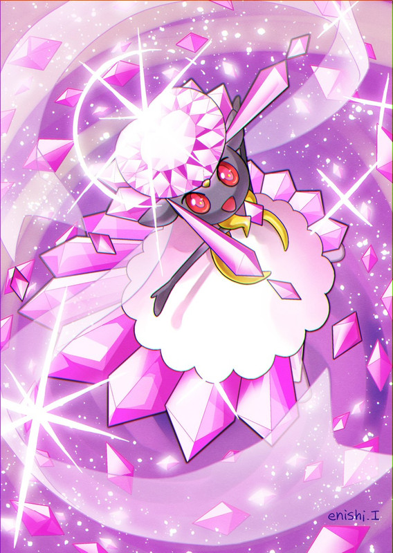 diancie-and-mega-diancie-pokemon-drawn-b