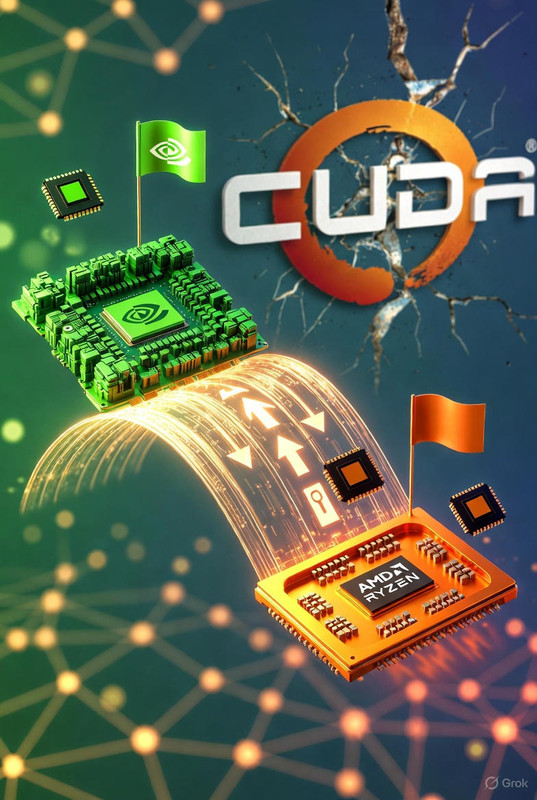 Microsoft Entra na Briga: Ferramenta CUDA para Ryzen que Pode Desestabilizar o Trono da Nvidia