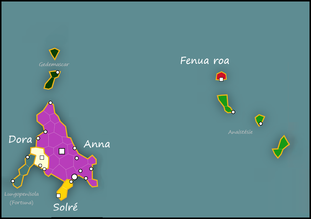 Voici une carte de la Confédération annanos