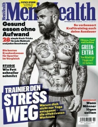 Cover: Mens Health Magazin September No 09 2022