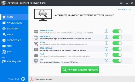 Advanced Password Recovery Suite 2.2.0 Multilingual