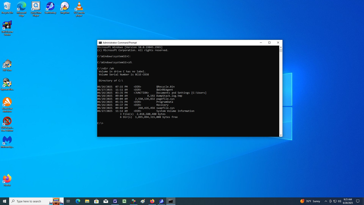 15a(Admin cmd prompt)