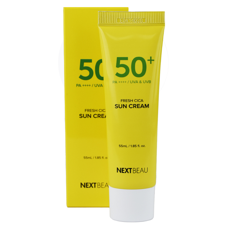 Солнцезащитный крем Nextbeau c центеллой азиатской SPF50+/PAA++++ 55 мл