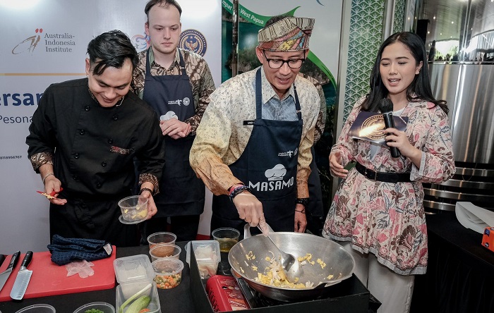 Menparekraf Sandiaga Uno menghadiri acara MASAMO 