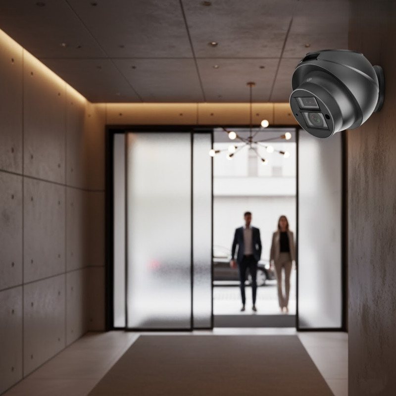 Câmera Hikvision Veicular instalada no interior de um veículo