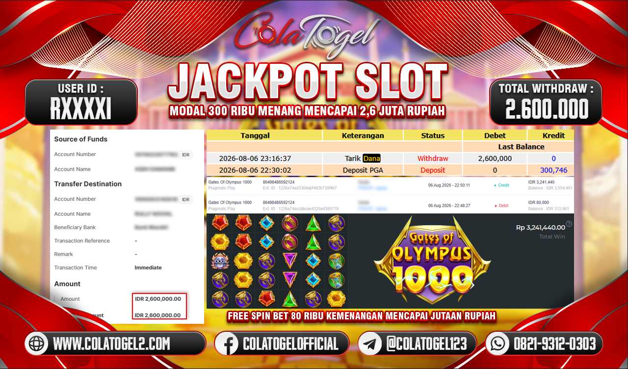 JACKPOT SLOT GACOR!!