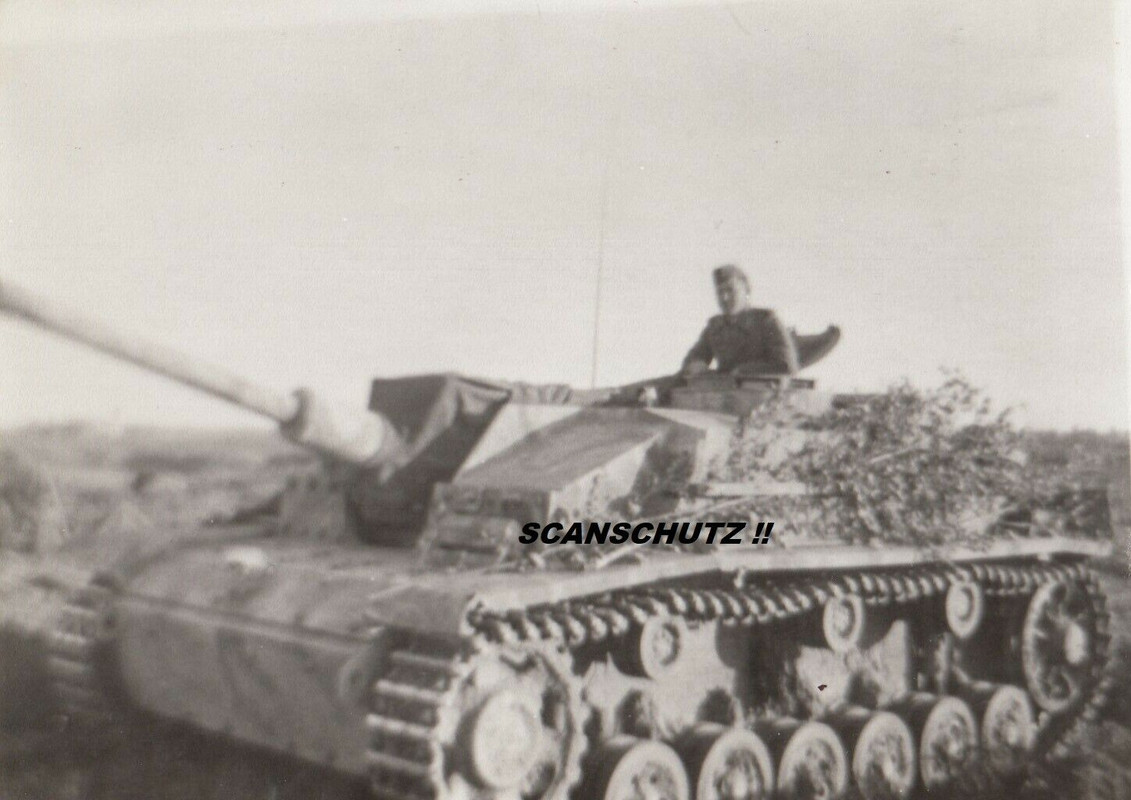 STURMGESCHÜTZE - Brigade 226 auf Fahrt getarnt Rußland 1942