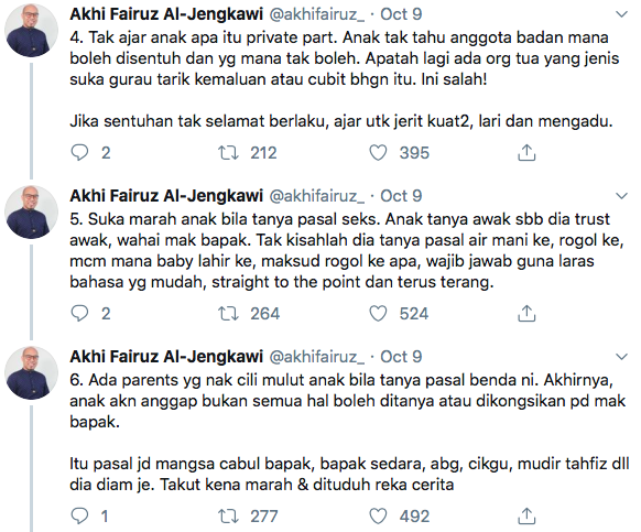 bersifat terbuka dengan anak