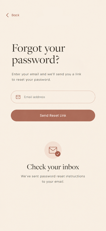 AYOKA account creation screen