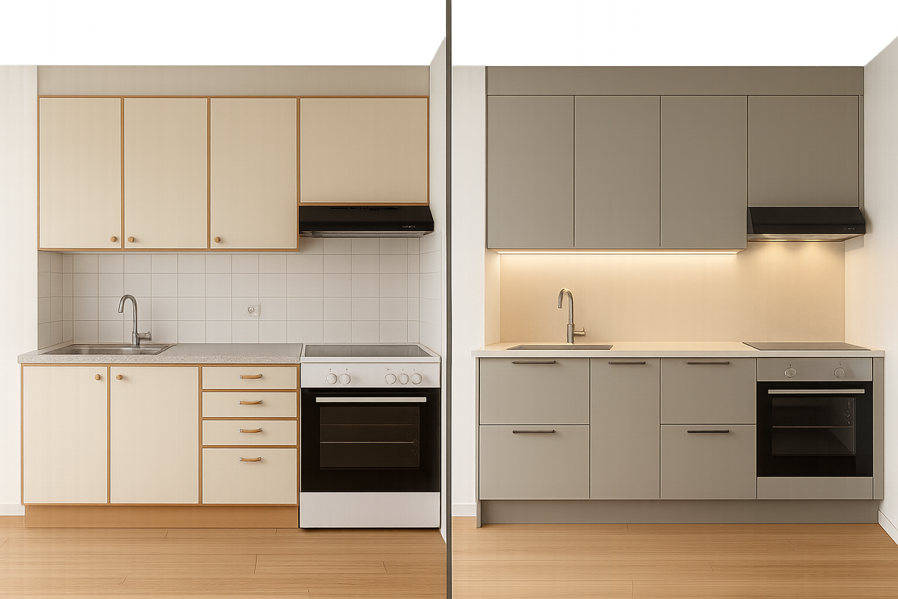 Что такое каркасная кухня