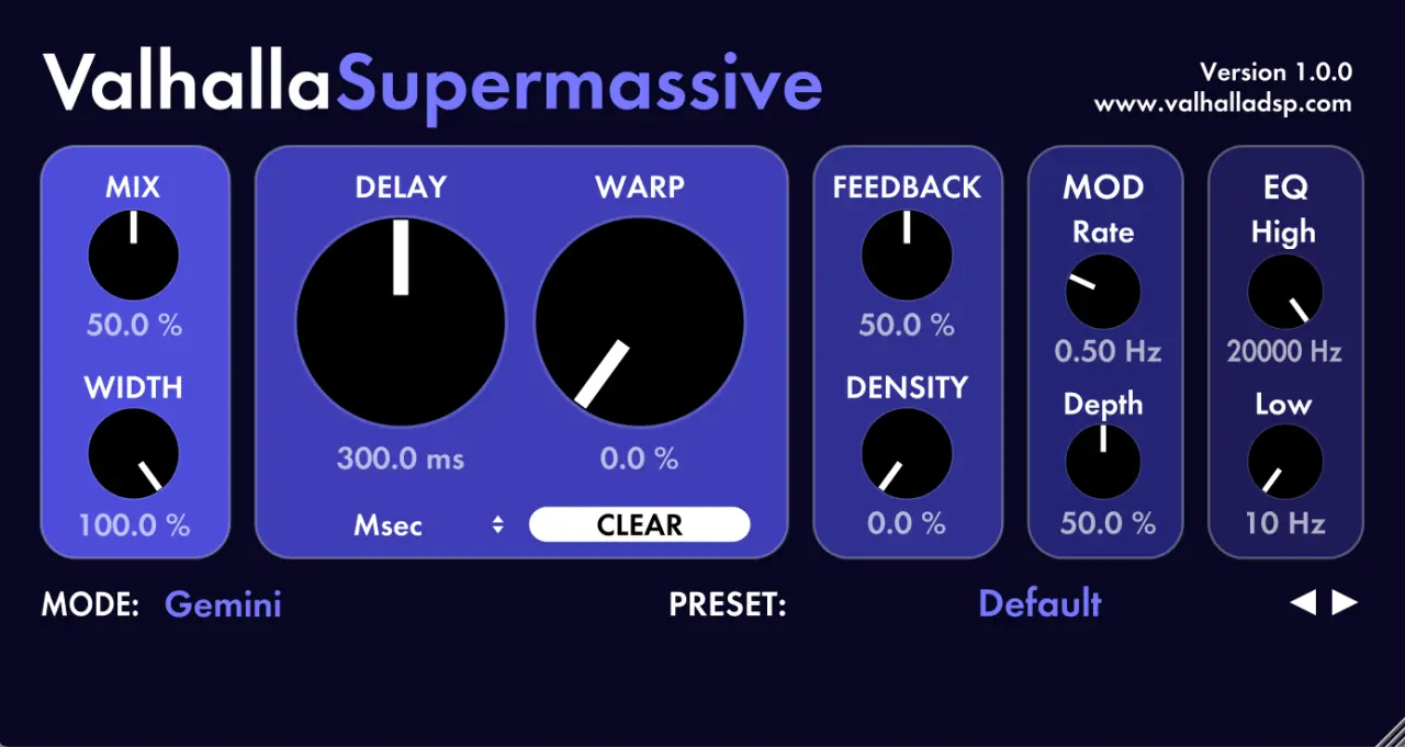 Valhalla Supermassive Interface