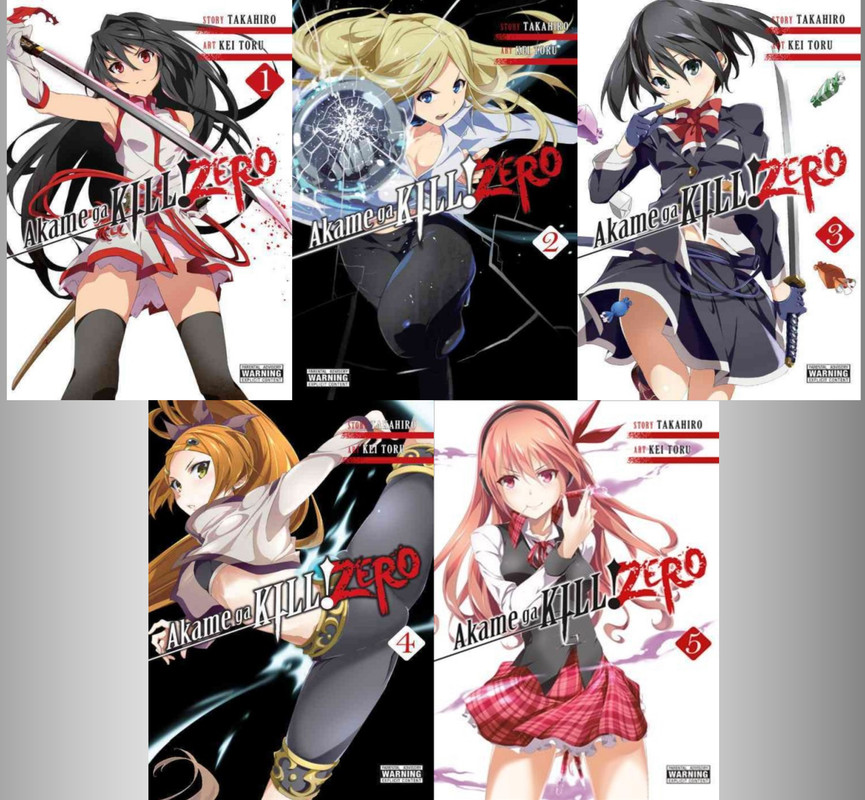 Akame ga Kill Zero Volume 5 Geader