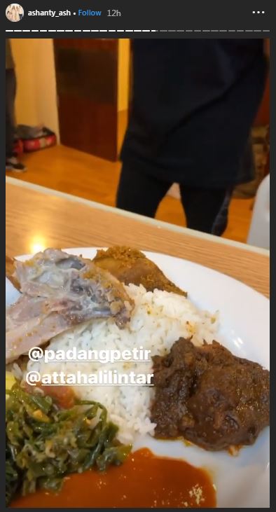 Nasi padang Atta untuk Ashanty