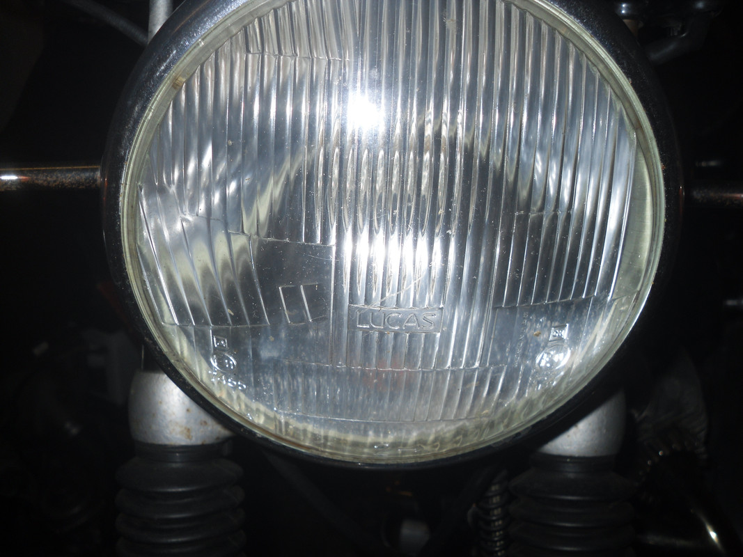 Original LUCAS headlight
