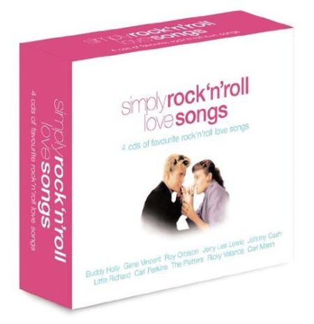 VA - Simply Rock 'N' Roll Love Songs (4CD) (2009)