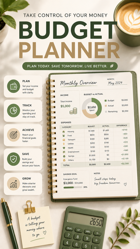 Budget Planner Visual Generator
