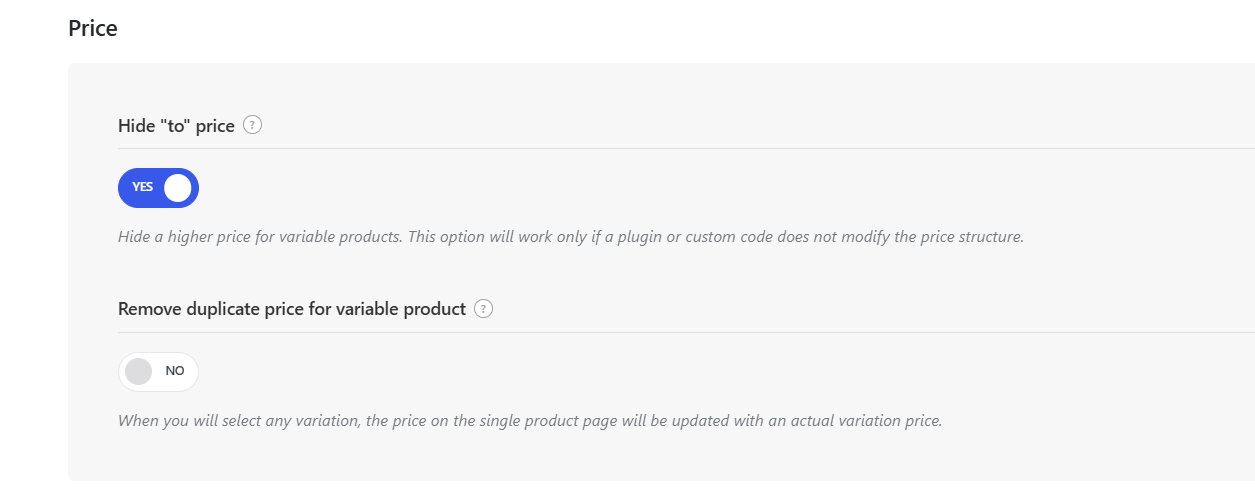 hide to price