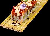 Crispy roll uramaki