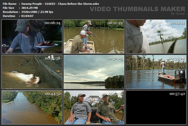 Swamp People - S16E03 - Chaos Before the Storm.mkv