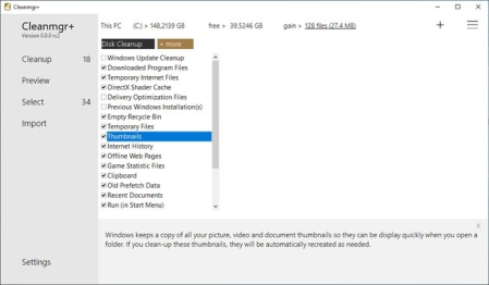 Cleanmgr+ 1.50.1300 Multilingual