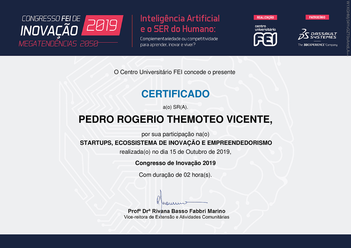 certificado