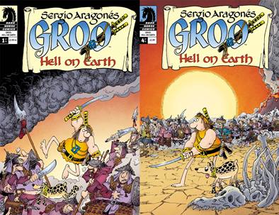 Sergio Aragonés' Groo - Hell on Earth #1-4 (2007-2008) Complete