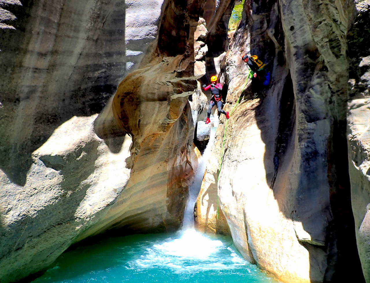 Canyon du Gorgol vallée de Tena Pyrénées espagnoles Aragon
