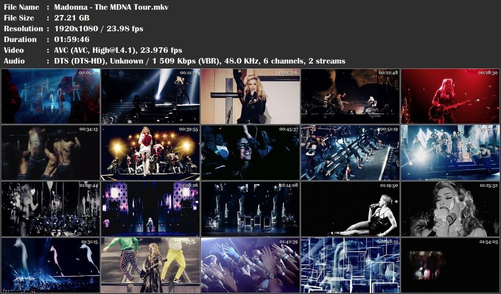 Re: Madonna: The MDNA Tour (2013) 1080p