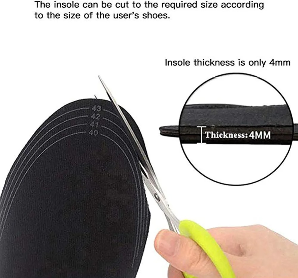Heated Insoles Full View