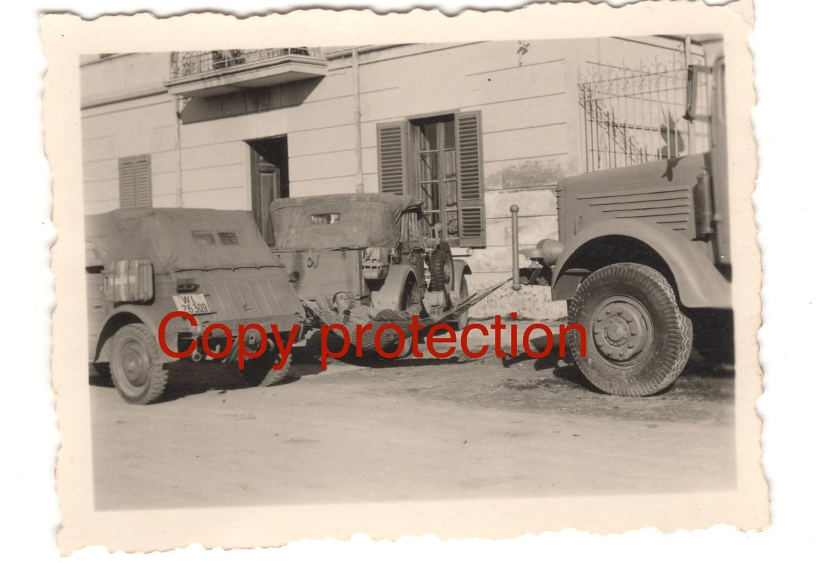 Fotos BRIGADE Hermann Göring Italien 1942 Casert