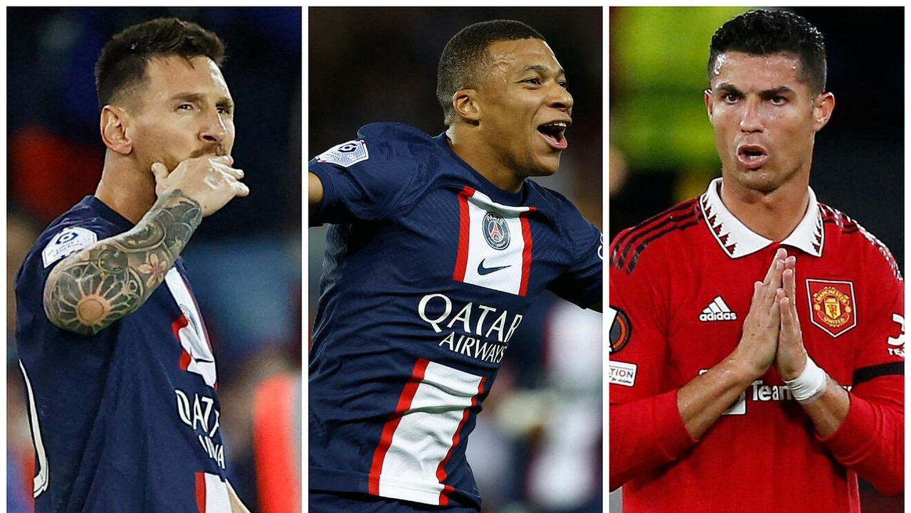 Mbappé supera a Messi y CR7 como el mejor pagado del mundo