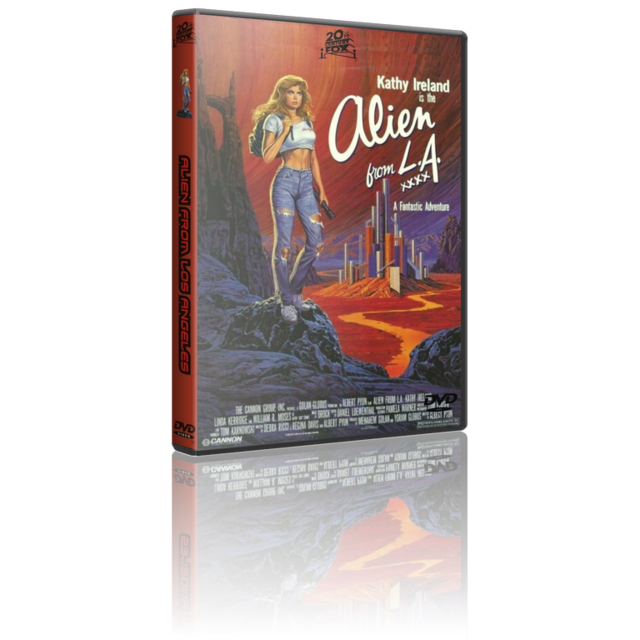 Portada - Alien From L.A. [DVD5Full] [PAL] [Cast/Ing] [Sub:Varios] [1988] [Fantástico]