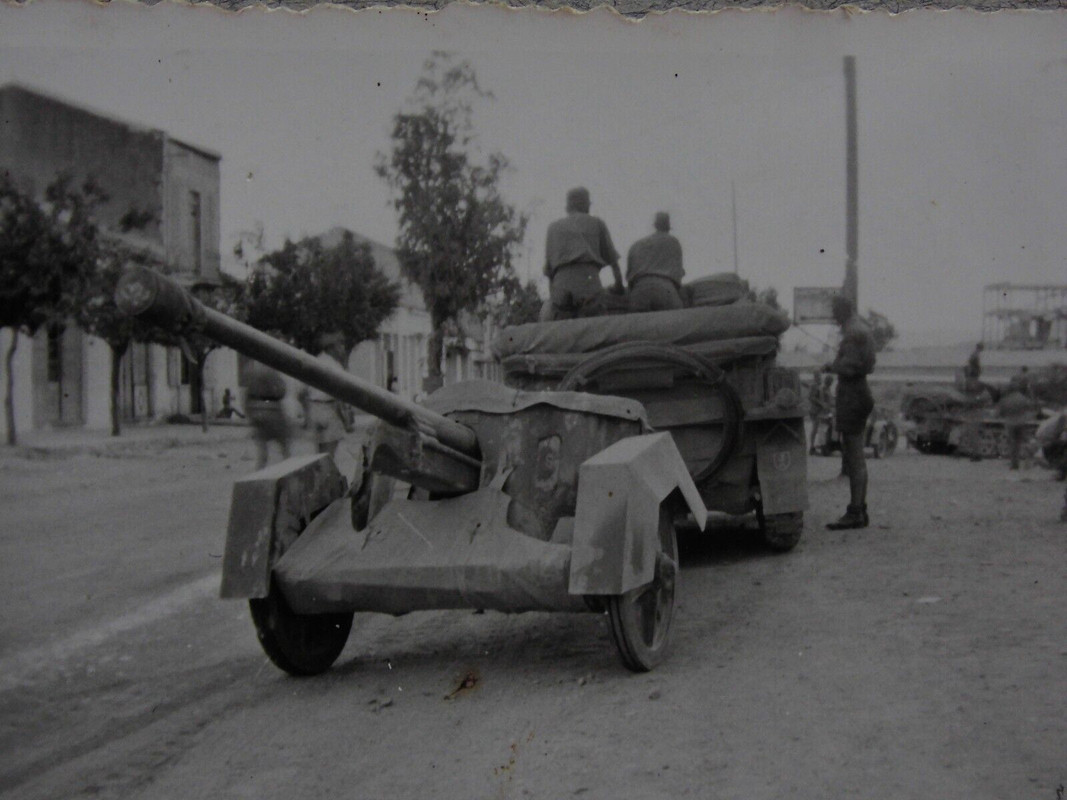 Kreta Souda Bucht 2.WK Griechenland Panzer Geschütz