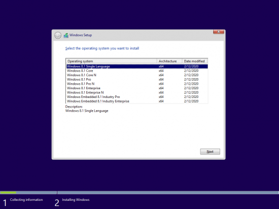Windows 8.1 Build 9600.19629 AIO 18in2 (x86/x64) February 2020