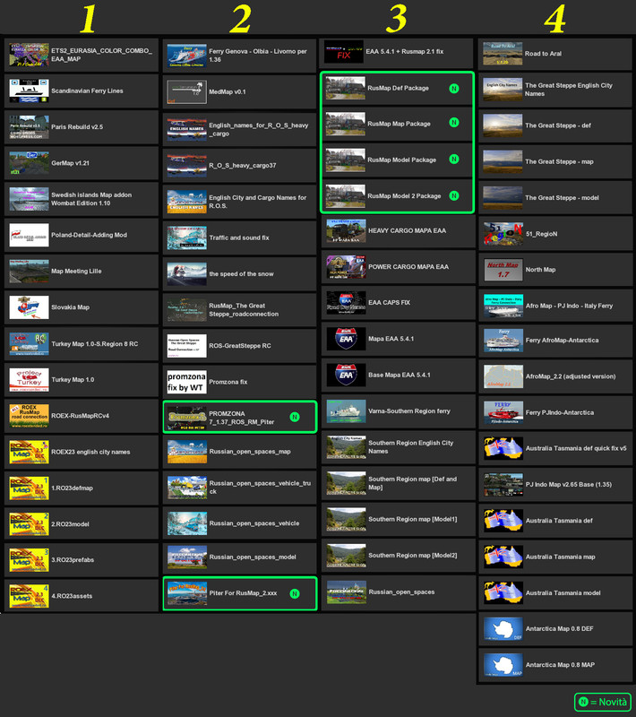 Abbinamento Mappe Ets2 Il Mappamondo Default Scs 29 05 Abbinamento Mappe Ets2 Il Mappamondo Default Scs 29 05