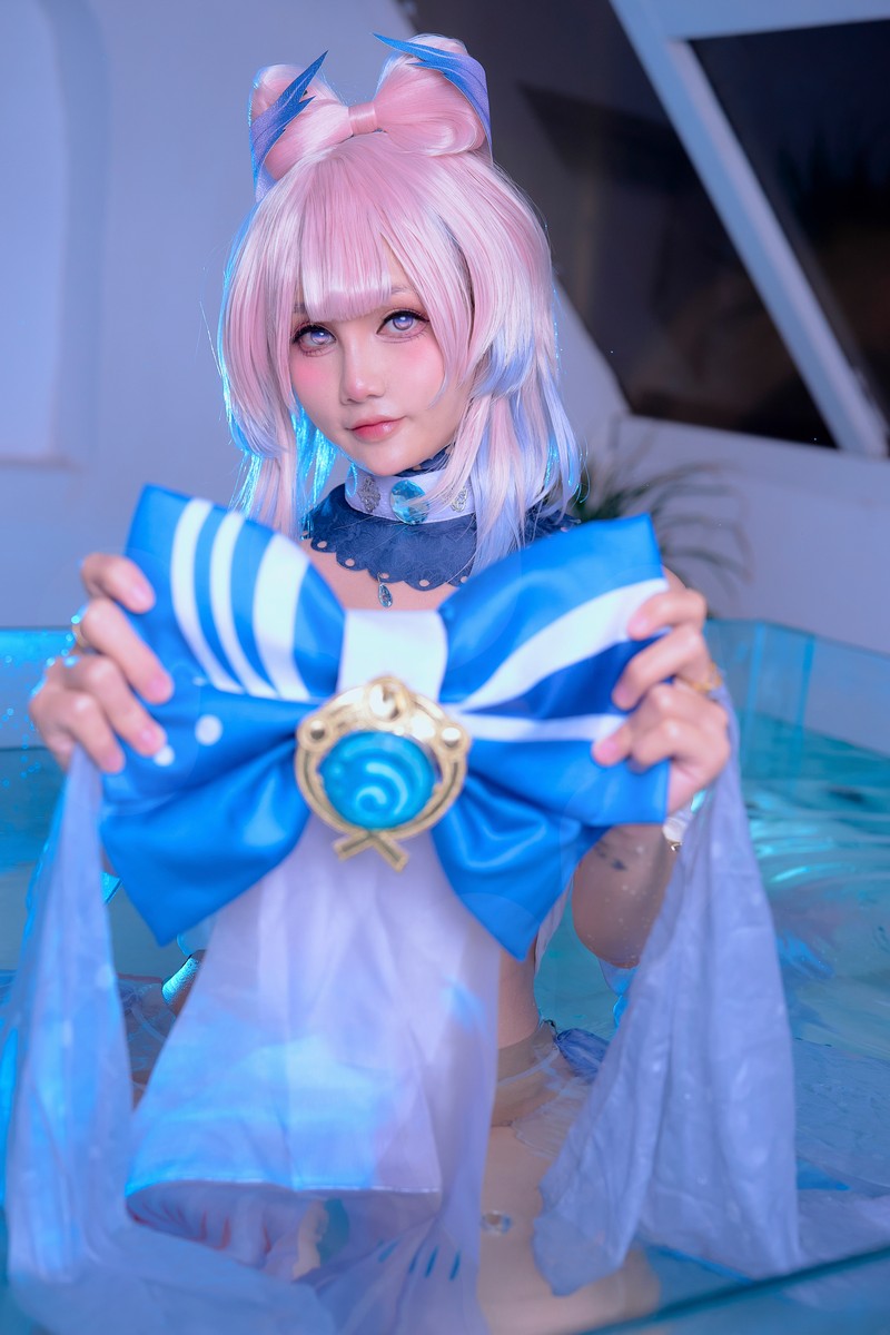 Joyce Lin2x Kokomi Cosplay Genshin Impact 写真集 49P插图