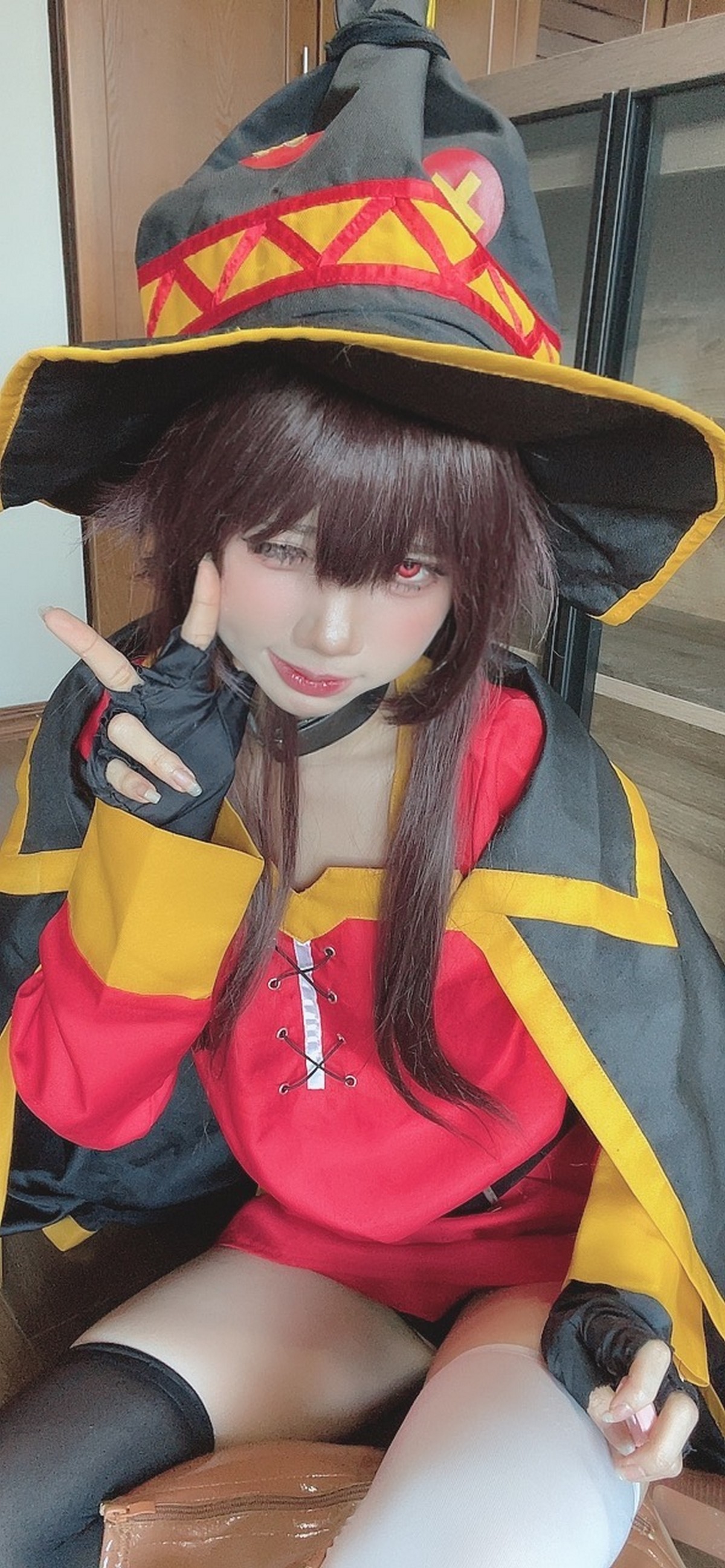 PoppaChan Megumin Cosplay (Konosuba) – 128 Photos 12 Videos 1.01GB插图3